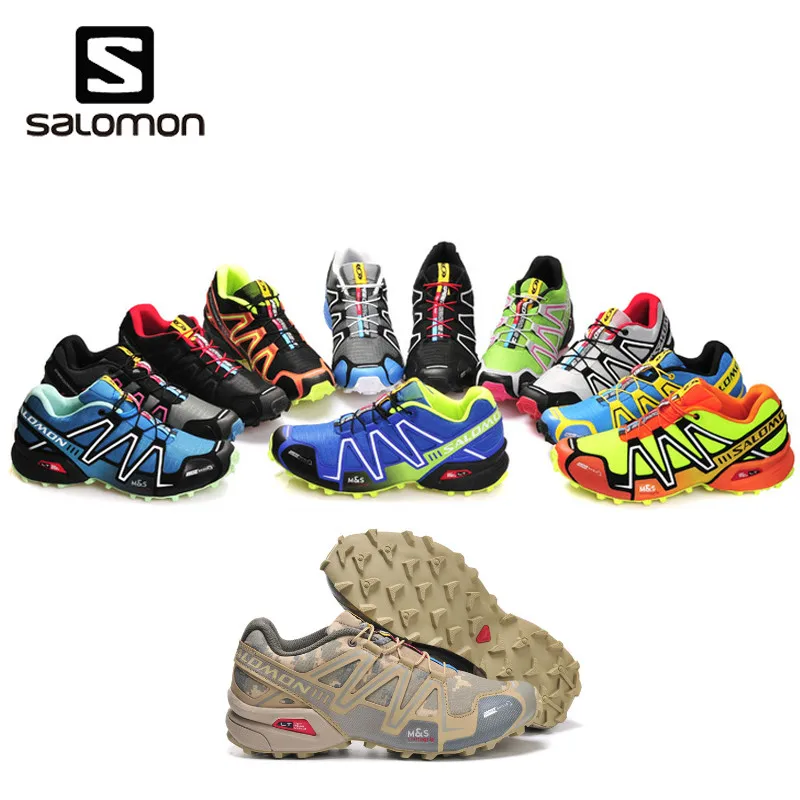 

2019 Salomon Speed Cross 4 CS III Professional zapatos de hombre Outdoor Male Flywire Athletic Sport Shoes Running shoes Hot
