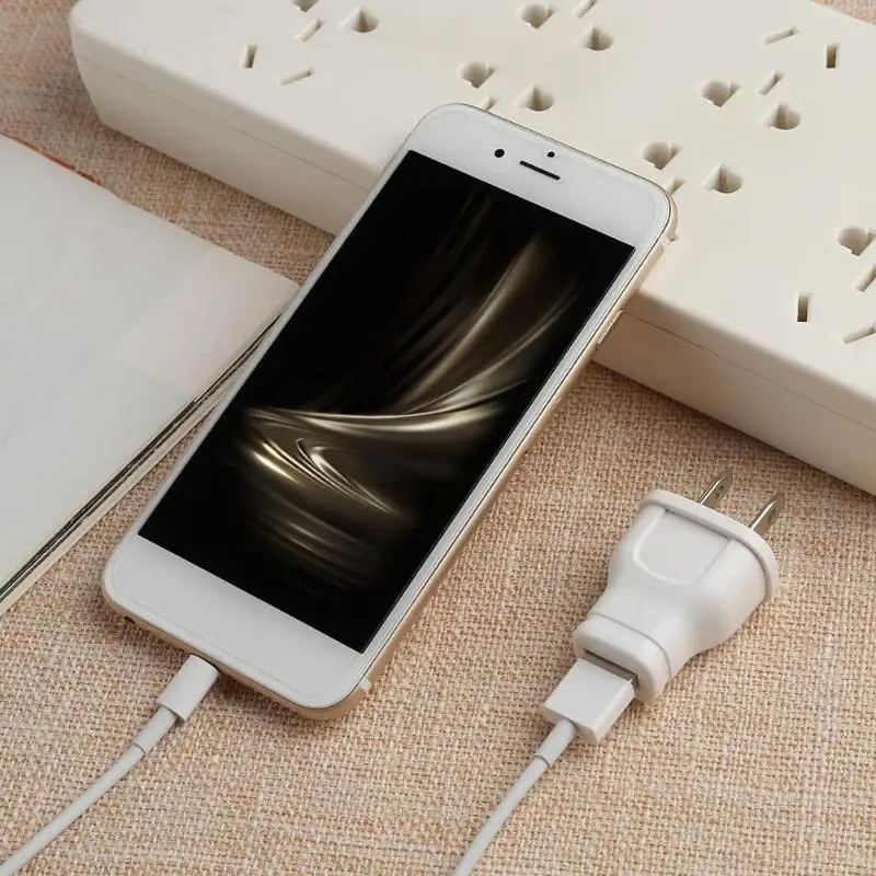 Быстрая зарядка Прямая DC 5 В 1A USB зарядное устройство дорожный адаптер кабель