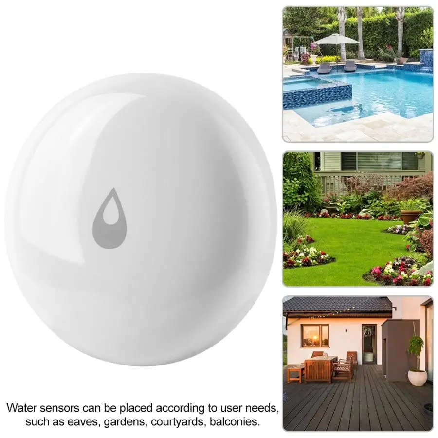

IP67 Water Immersing Sensor Flood Water Detector for Home Remote Alarm Security 2019