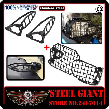 

Stainless Steel Headlight Guard Protector/LED Turn Signal Light Protection framework For BMW F650GS F700GS F800GS GS/Adventure