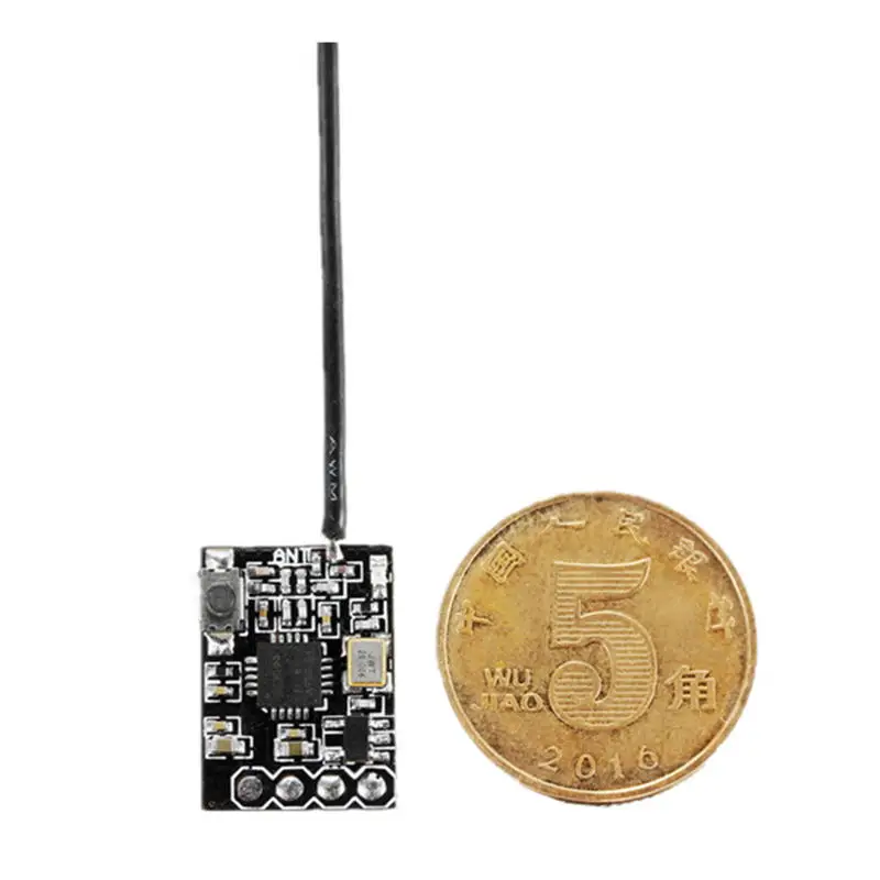 Новое поступление FRSKY 8CH микро совместимый приемник с SBUS PPM Кнопка привязки выхода