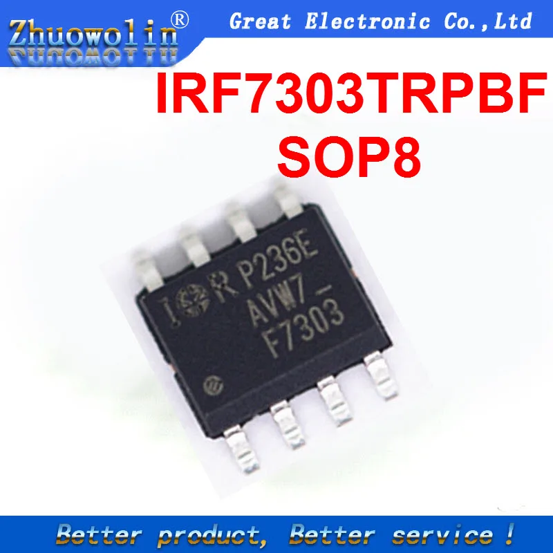 5 unids/lote IRF7303TRPBF SOP 8 IRF7303 F7303|lot lot|lot 5pcs - AliExpress