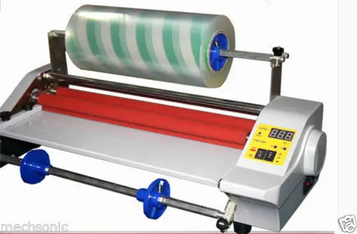 

New FM480 Laminator Four Rollers Hot Roll Laminating Machine Brand new Rh