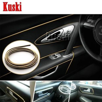 

5M Car Interior Strip For BMW E46 E39 E90 E60 E36 F30 F10 E34 X5 E53 E30 F20 E87 M3 M4 M5 X5 X6 For Porsche 911 Cayenne Macan