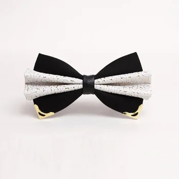 

High quality Fashion British Aristocracy Style Cravat Bowknots Mens Bow Tie Bow Wedding Groom Business Shirts Bowtie