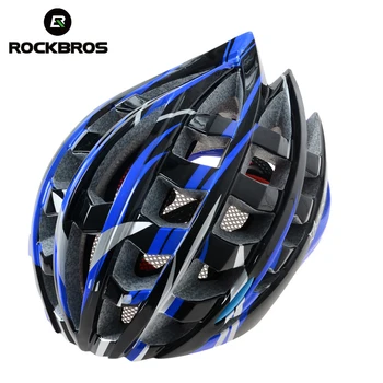 

ROCKBROS Bicycle Helmet Safety High Quality Moisture Wicking Comfortable Helmets Shockproof mtb Bike Bicycle EPS Cycling Helmet