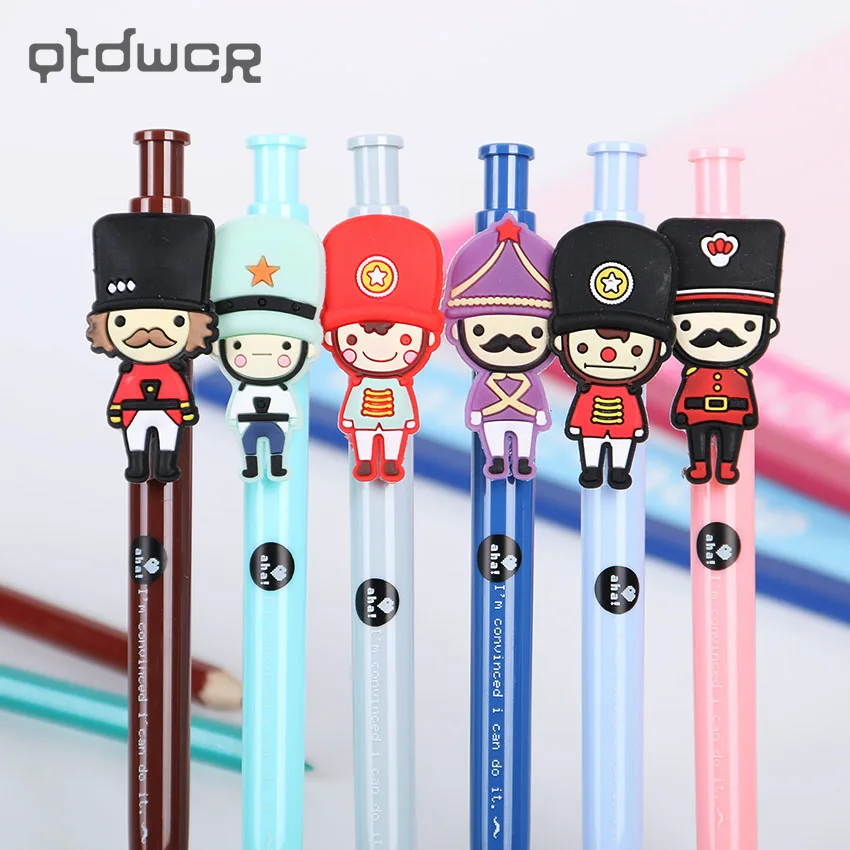 

British Style Soldiers 0.5mm Ballpoint Pen Creative Pen Gift Students Writing Stationery Supplies