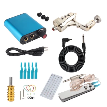 

New Complete Professional Green Tattoo Machine Kit Sets 1 Rotary Machines for Body Art