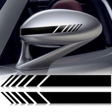 Car Stickers Vinyl Car-styling Rearview Mirror for audi a3 skoda rapid mazda 6 fiat 500 chevrolet cruze skoda tucson hyundai i20