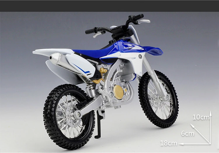 Новинка, 1:12, масштаб, YAMAHA YZ450F, металлическая литая модель, мотоцикл, гоночные автомобили, игрушки, автомобиль, Moto GP, коллекция для мальчиков, подарки