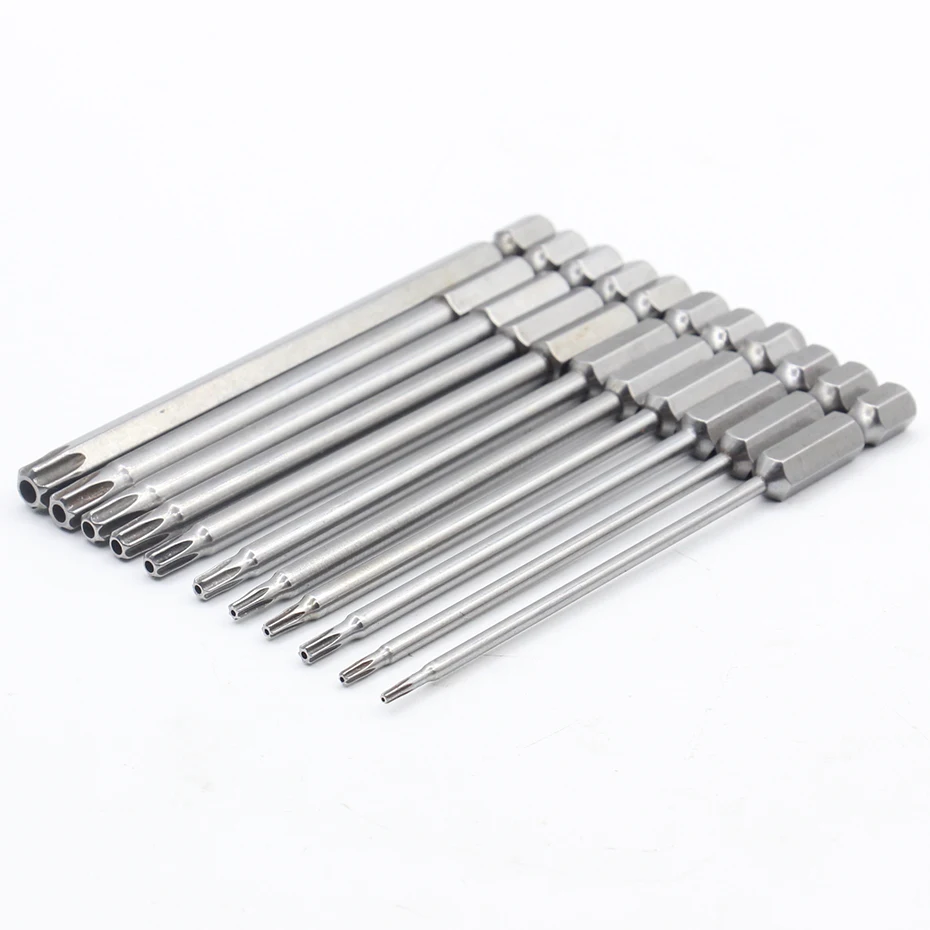 1Pc 2PCS 100mm Length Torx Screwdriver Bits Set Electric