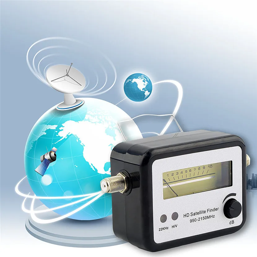 Digital Satellite Signal Finder Alignment Signal Satfinder Meter FTA TV Signal Receiver Finder Wholesale Satellite TV Receiver