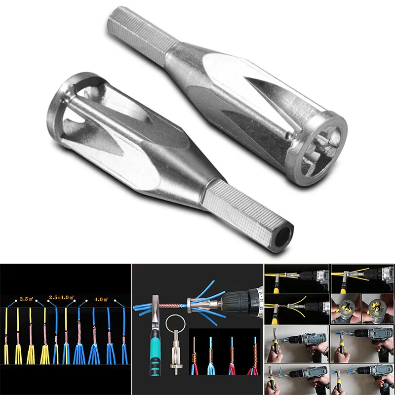 

Automatic Stripping Artifact Electrician Stripping Twisting Line Artifact Univeral Connector WWO66