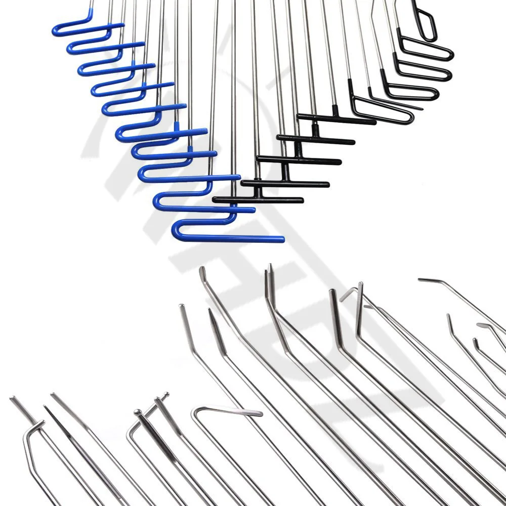Новинка, 21 шт., набор инструментов для удаления вмятин и крючков-град и дверь, ремонт, стартовый набор(A+ B+ C