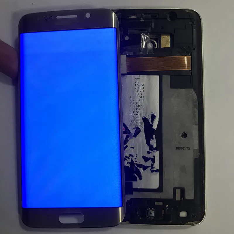 ЖК экран с дигитайзером для Samsung S6 edge G925F S6edge 100% тестирование|Экраны мобильных