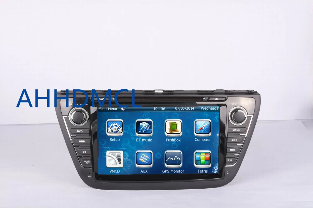 Sale AHHDMCL Car Multimedia Player DVD Stereo Audio Radio GPS Navigation For Suzuki SX4 2013 2014 2015 2016 2017 1
