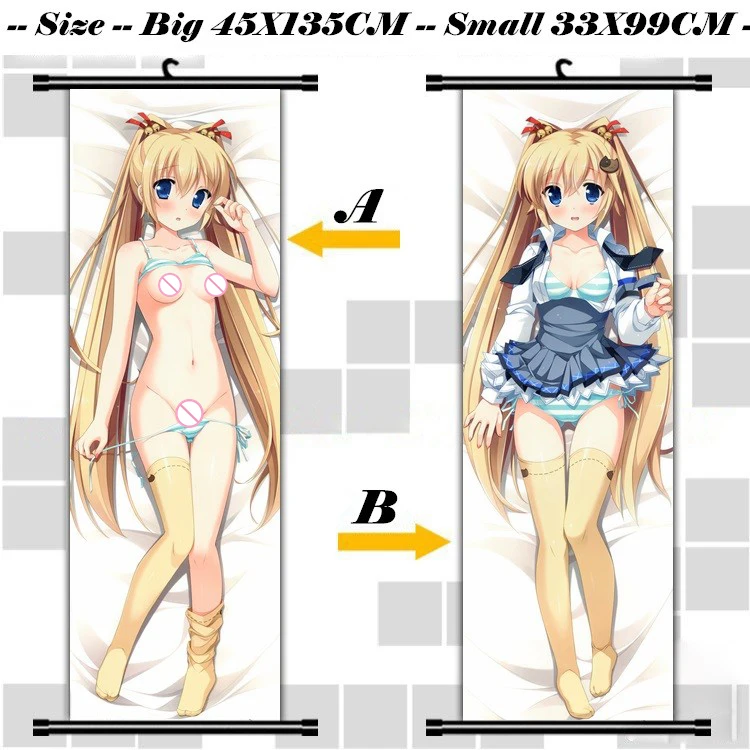 45X135 см hulotte ikegami akane lolita сексуальная Моу-вайка мультфильм аниме Искусство