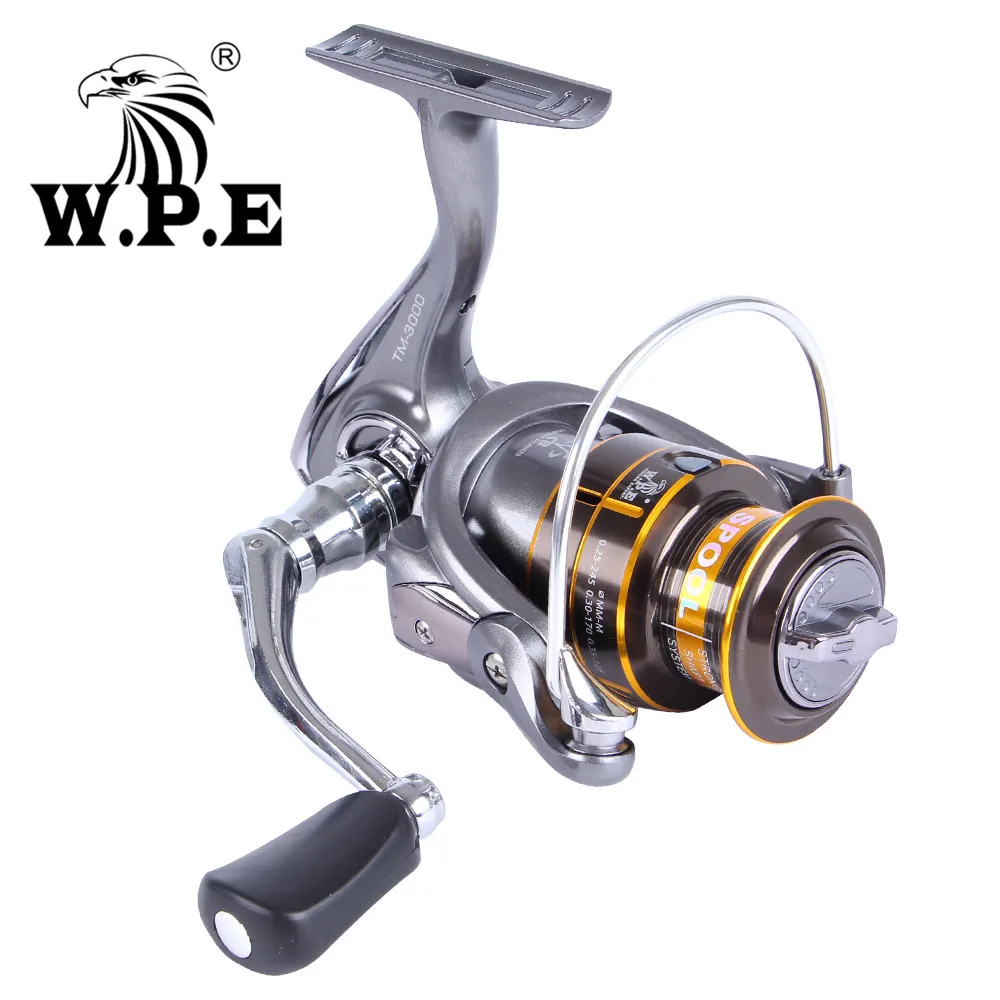 

W.P.E TOURAMENT2 Series 5.1:1 High Speed Pre-Loading Spinning Wheel with 3000-6000 Lefe and Right Handle interchargeable Reel