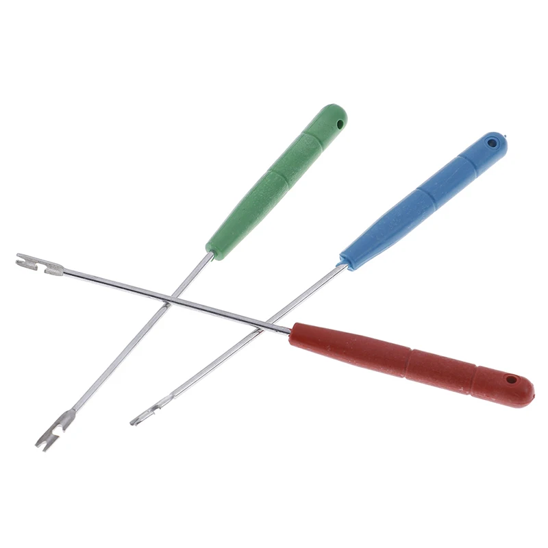 

1Pcs Unhooking Device Fishing Tackle Fish Hook Remover Iron+plastic Hook Detacher Remover Tool Safety Extractor Fish Tools