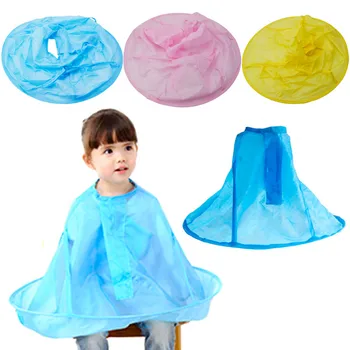 

Child Kids cape for haircut Apron Cloak Clothes Waterproof Hair Cutting Cape