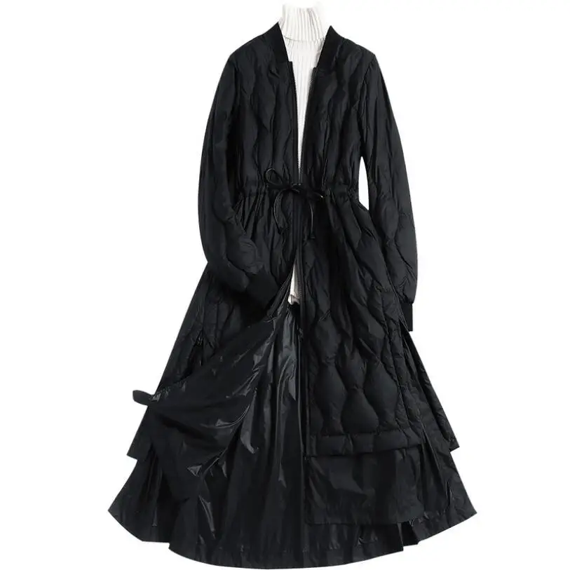 Women down jackeWinter Jacket Women 90% Duck Down Coat Warm Parka Female Long Down Jacket Quilted Coat