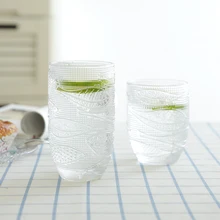 Креативное рельефное прозрачное бесцветное стекло лунный свет рыба кофе чай и напитки для десерта, завтрака молоко посуда для напитков стеклянная кухонная утварь кружки