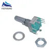 5pcs Rotary encoder,code switch/EC11/ audio digital potentiometer,with switch,5Pin, handle length 20mm ► Photo 1/2