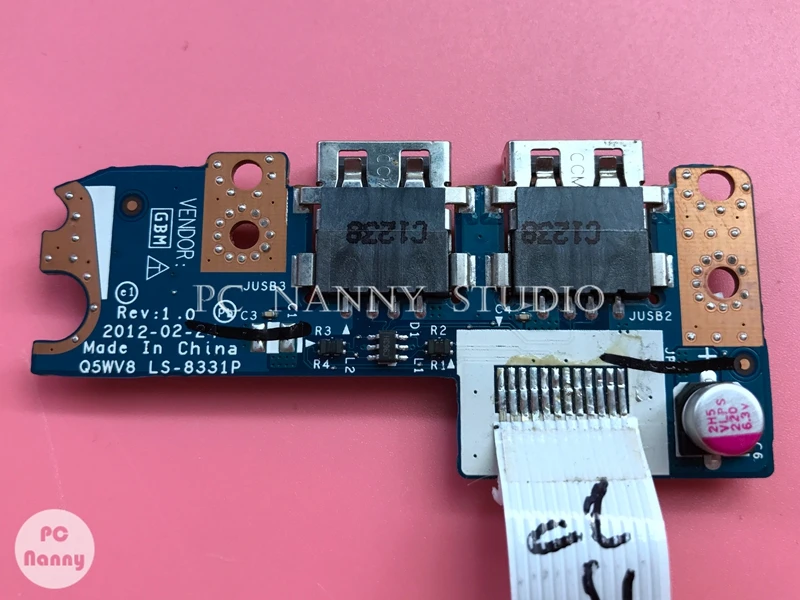 

NOKOTION Q5WV8 LS-8331P for Gateway NV52L NV52 ACER ASPIRE V3-551G V3-551 USB PORT BOARD CABLE KABEL WORKS