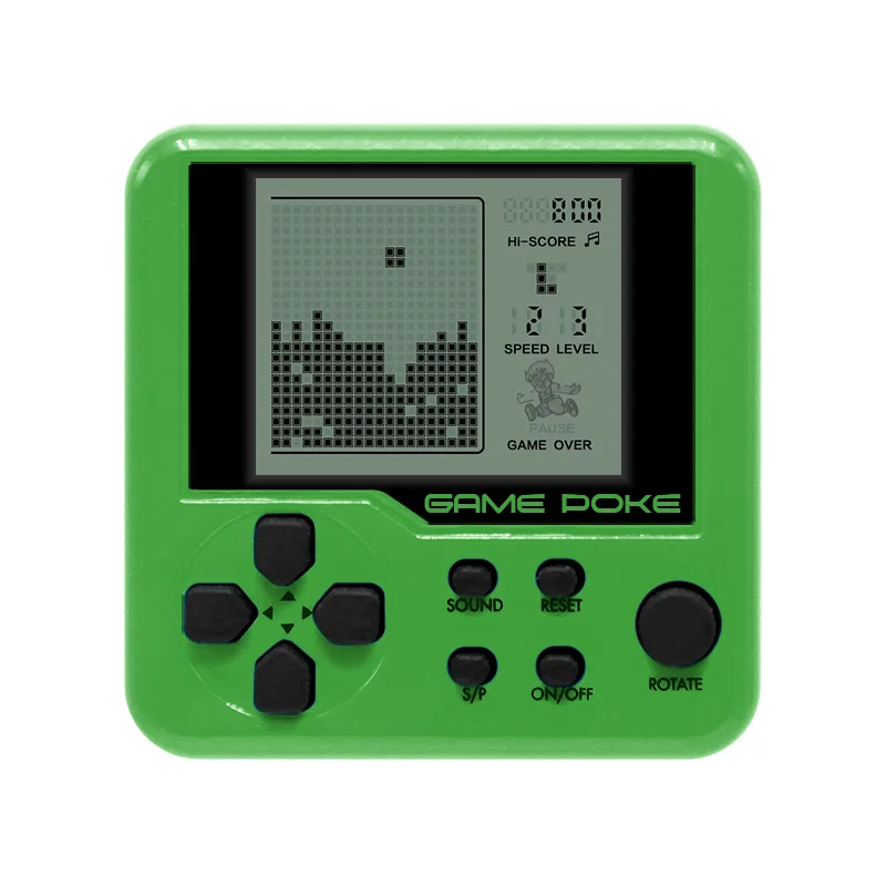 Mini Gameboy Tetris 23in 1 Game Box Tetris Pong Rave Tank Taschen Spiel Konsole 