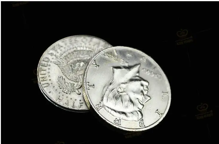 

2pcs/Lot Flipper Coin / Magnetic Flipper Coin - Magic Tricks,Coin&Money Magic Props,Magic Accessories,Close-Up,Gimmick