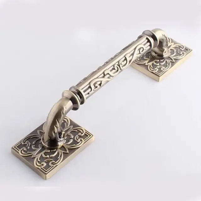 Online Shop 325mm Wooden,Glass Door Pulls Antique Copper Door placeholder 325mm Wooden,Glass Door Pulls Antique copper Door Handles Bronze Home Ktv Hotel Big Gate - Online Shop 325mm Wooden,Glass Door Pulls Antique Copper Door
