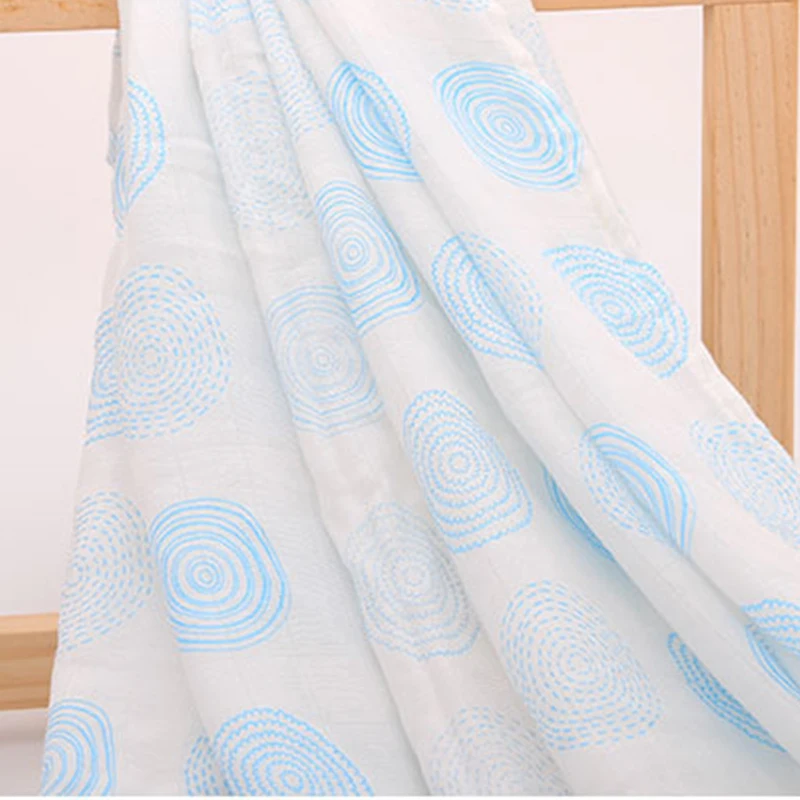 100% бамбуковое волокно муслиновое детское одеяло пеленает мягкие одеяла для новорожденных банное марли младенческой спальные
