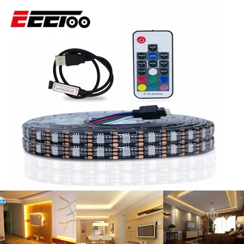 

Ceiling Lights Tape RGB 5V USB Port Flexible Ceiling Lamps Light Fixture LED 3/17Key Controller Home Decor Lighting 0.5m 1m 2m