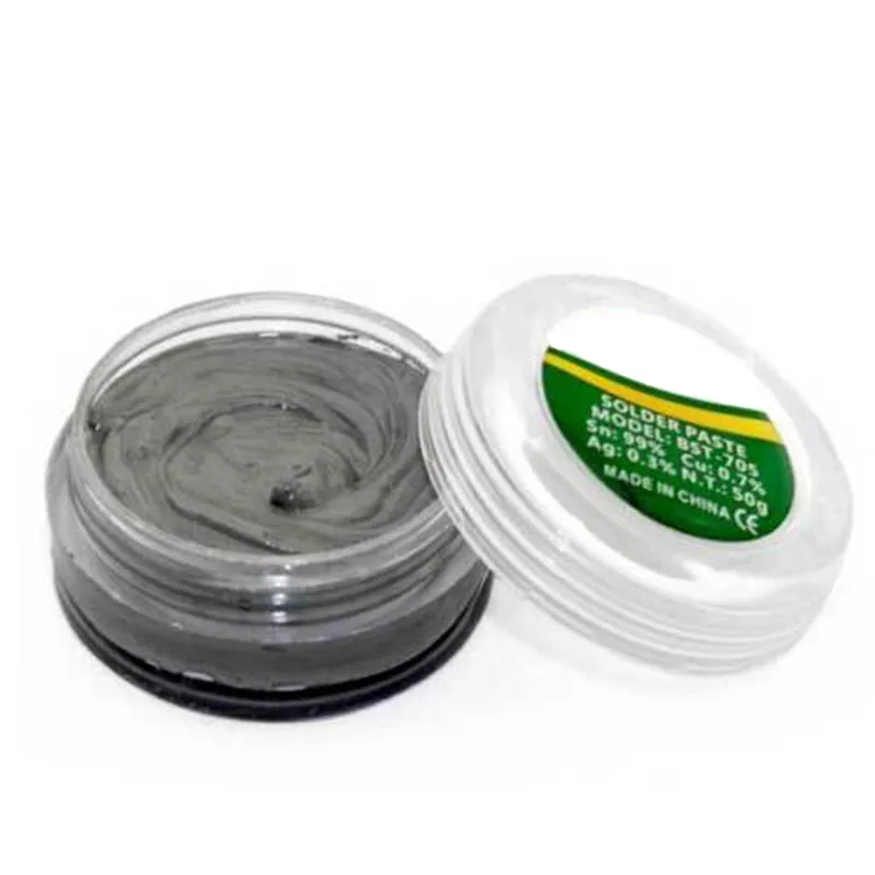

Mayitr Adhesive LeadFree Soldering Paste 50g Solder Flux Paste Cream for Laptop Computer PCB BGA PGA SMD IC Repairing