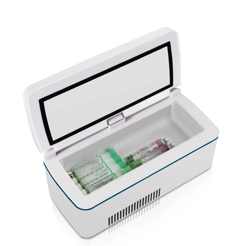 Portable 28"c Fridge Insulin Cooler Fridge Diabetes Box Insulin Cooler Case Drug Serum Specimen