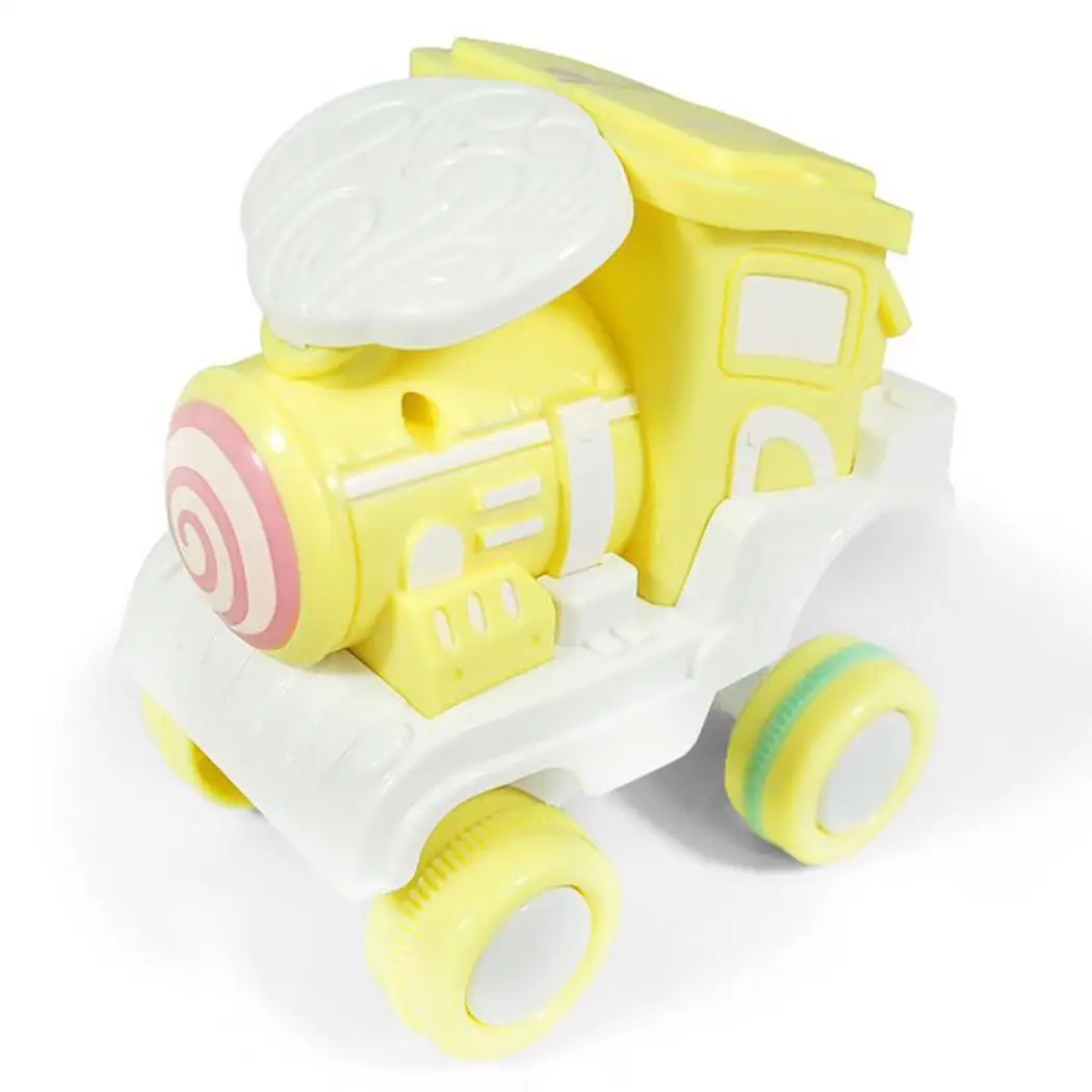 

Children Cartoon Sliding Train Inertia Moving 360 Flipping Train Toy