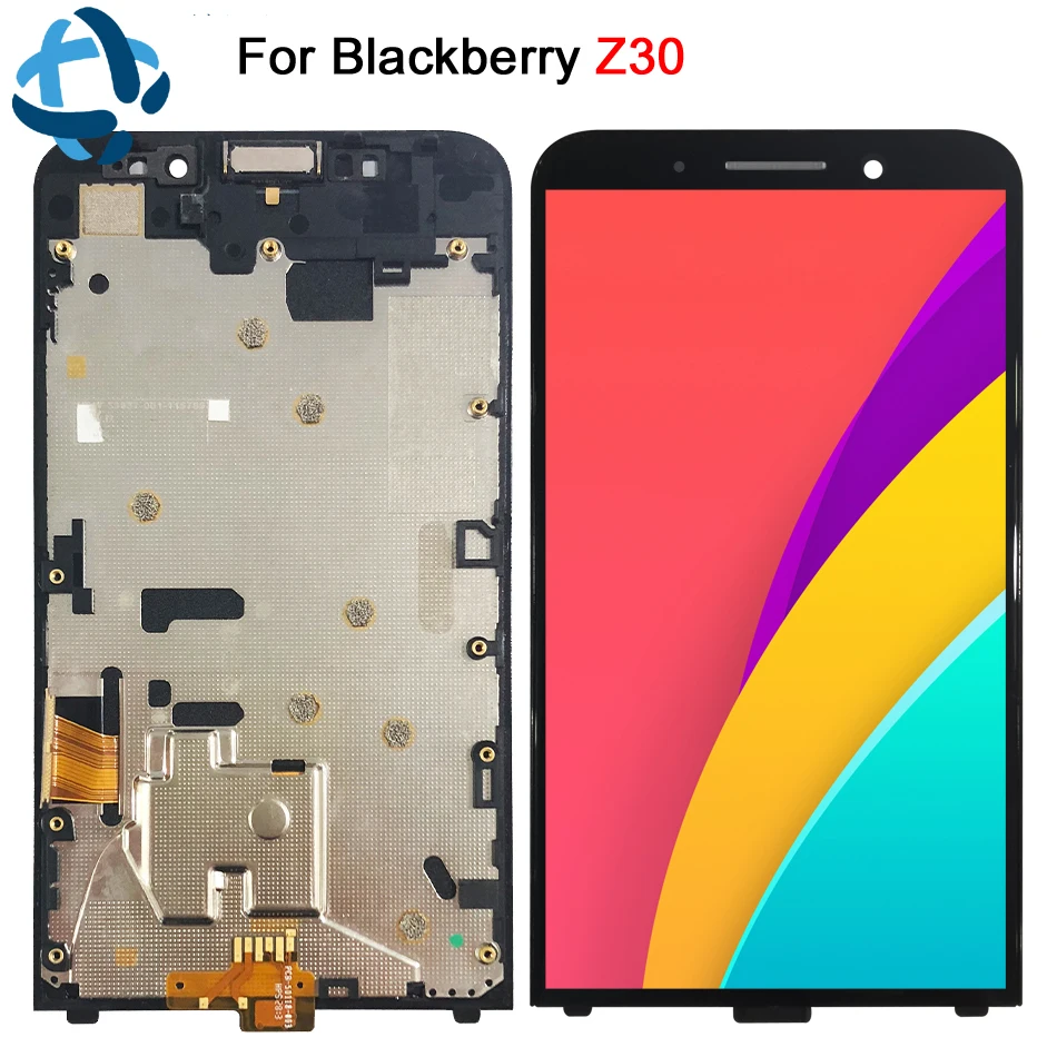 

100% test For Blackberry Z30 4G LCD Display Touch Screen Digitizer Assembly With Frame Replacement 5.0"For BlackBerry Z30 LCD
