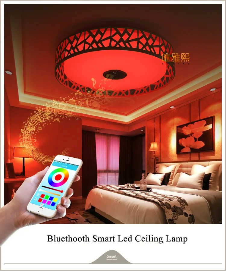 bluetooth music led ceiling lighting  YH-615 (5)_A