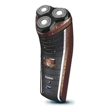 Kemei KM-7600 идеального бритья опыт бритья Бритвы Электрические Перезаряжаемые бритвы для мужчин уход за лицом