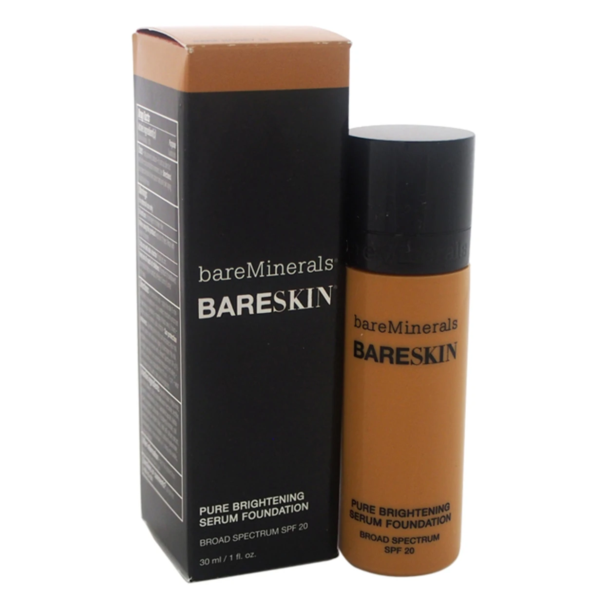 BareSkin Pure Brightening Serum Foundation SPF 20 All Skin Types - Bare Honey 15 by bareMinerals for Women - 1 oz Foundation
