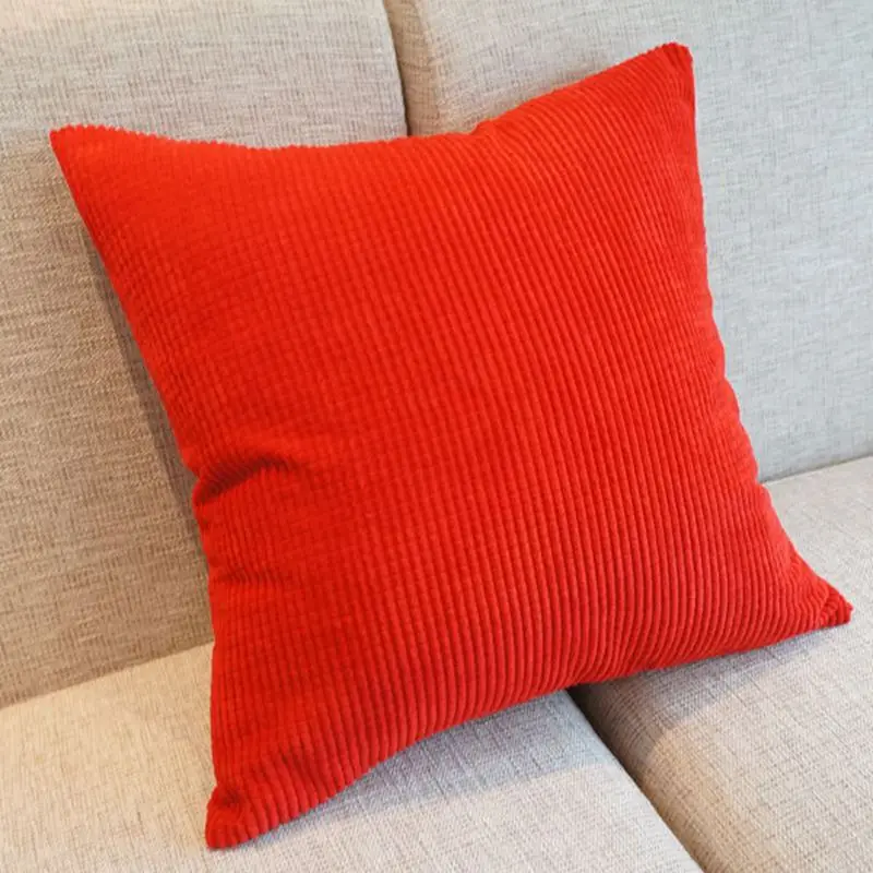 1 قطعة سروال قصير حبات الذرة وسادة المنزل كنبة مكتب لينة ديكور غطاء الوسادة 43 سنتيمتر x 43 سنتيمتر 17 \