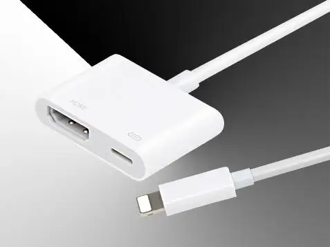 1080 P HDMI Para светло-Ning AV Adaptador HDMI/HD ТВ Adaptador Де цифровой кабель для Iphone X 8 8 плюс 7 7 плюс 6 6S 5 5S Para