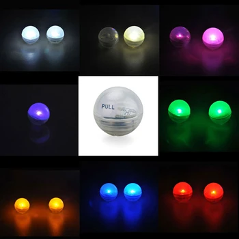 

New Cheap Retail 12pcs/lot Battery Operated LED Fairy pearls light waterproof led ball lamps for Wedding party Decoration