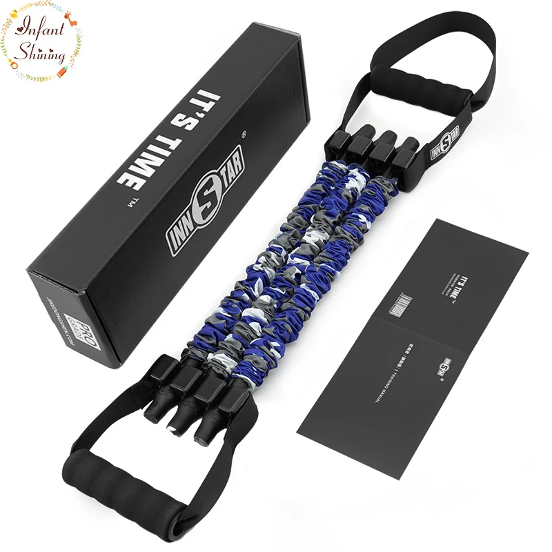 

Multi-functional Pull Device Breast Expander Male and Female Arm Elastic Pull Rope Chest Muscle Training Home Fitness Equipment