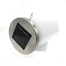 Солнечный Мощность висит цилиндрические Фонари светодиодный Ландшафтный дворовая дорожка открытый внутренний дворик Праздничная гирлянда лампы Путь Водонепроницаемый солнечного света