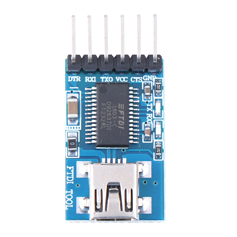 1 шт. модуль флэш памяти FT232RL USB в RS232 Max232 для загрузки Arduino|Детали и аксессуары