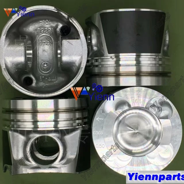 

YD25 YD25-DI-T Piston with pin and clips STD A2010-EB70A A2010-EB71A A2010-EB72A For Nissan Navara Diesel Engine Spare Parts