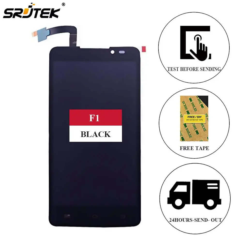 Srjtek для Coolpad F1 великого бога 8297 Вт ЖК дисплей Дисплей + Сенсорный экран планшета