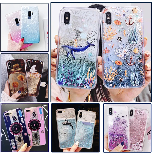 Special Offers Liquid Glitter Case For iPhone 7 7 8 6 6s Plus X XR XS Max Cases For Huawei P20 lite pro Case Whale Bear Quicksand Dynamic Cover Special Offers Liquid Glitter Case For iPhone 7 7 8 6 6s Plus X XR XS Max Cases For Huawei P20 lite pro Case Whale Bear Quicksand Dynamic Cover