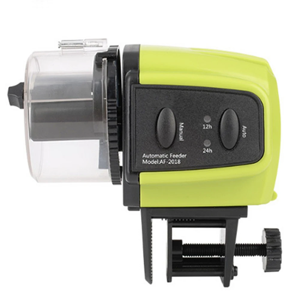 

Automatic Daily Pond Food Feeding Electronic Tank Fish Feeder Dispenser Aquarium